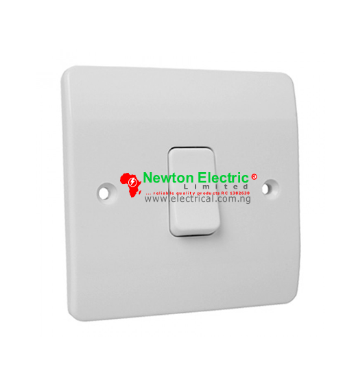 MK Electric Logic Plus 1gang 1way switch K870WHI